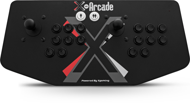 X-Arcade Dual Joystick Transparent